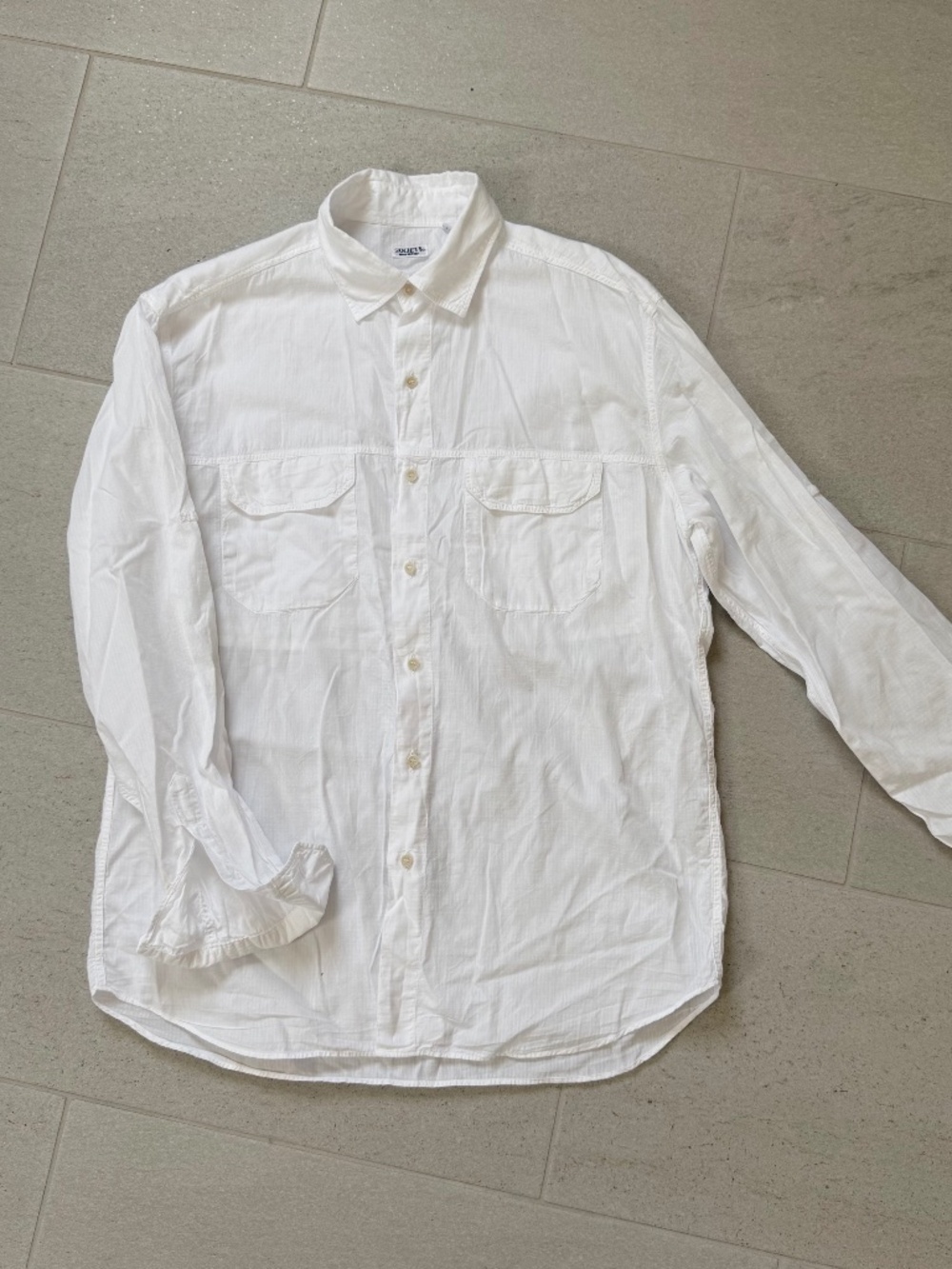 CLASSIC ITALIAN WHITE SHIRT - SOCIETY